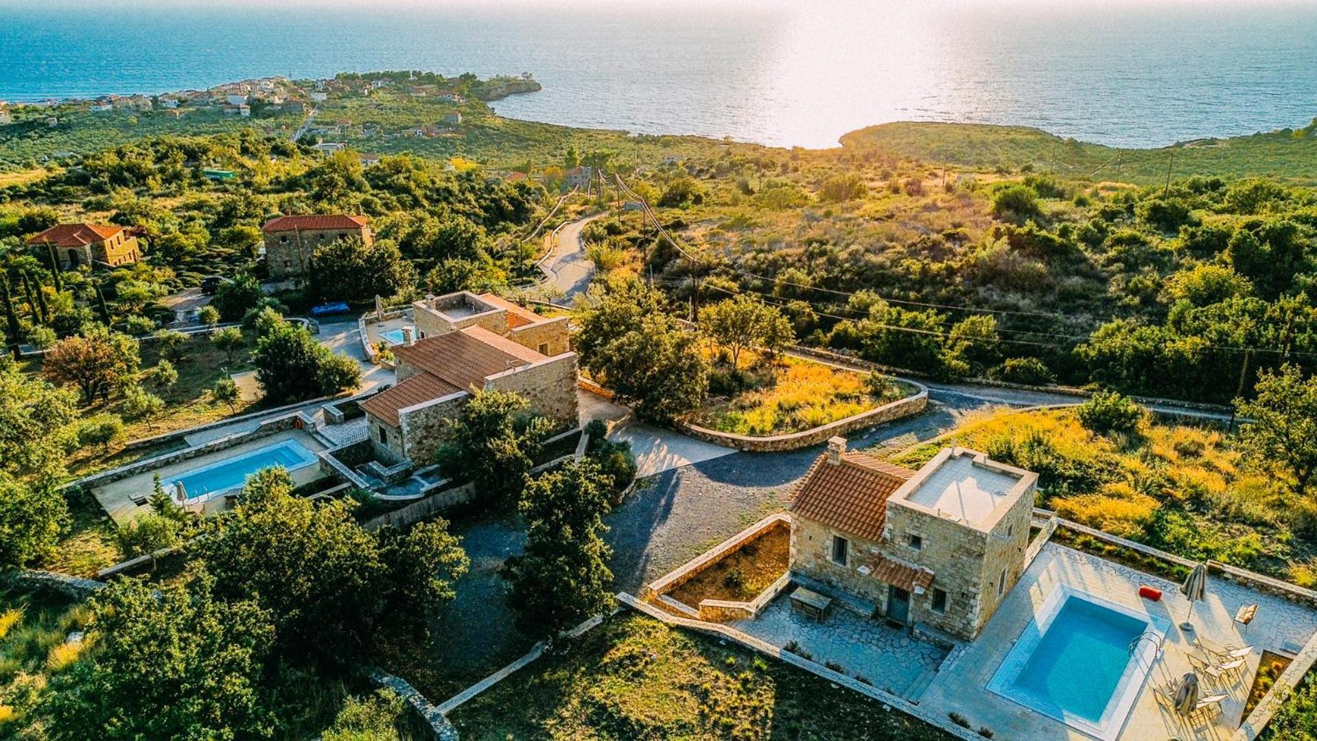 Gea Mani Villas Ayos Nikolaos Dış mekan fotoğraf