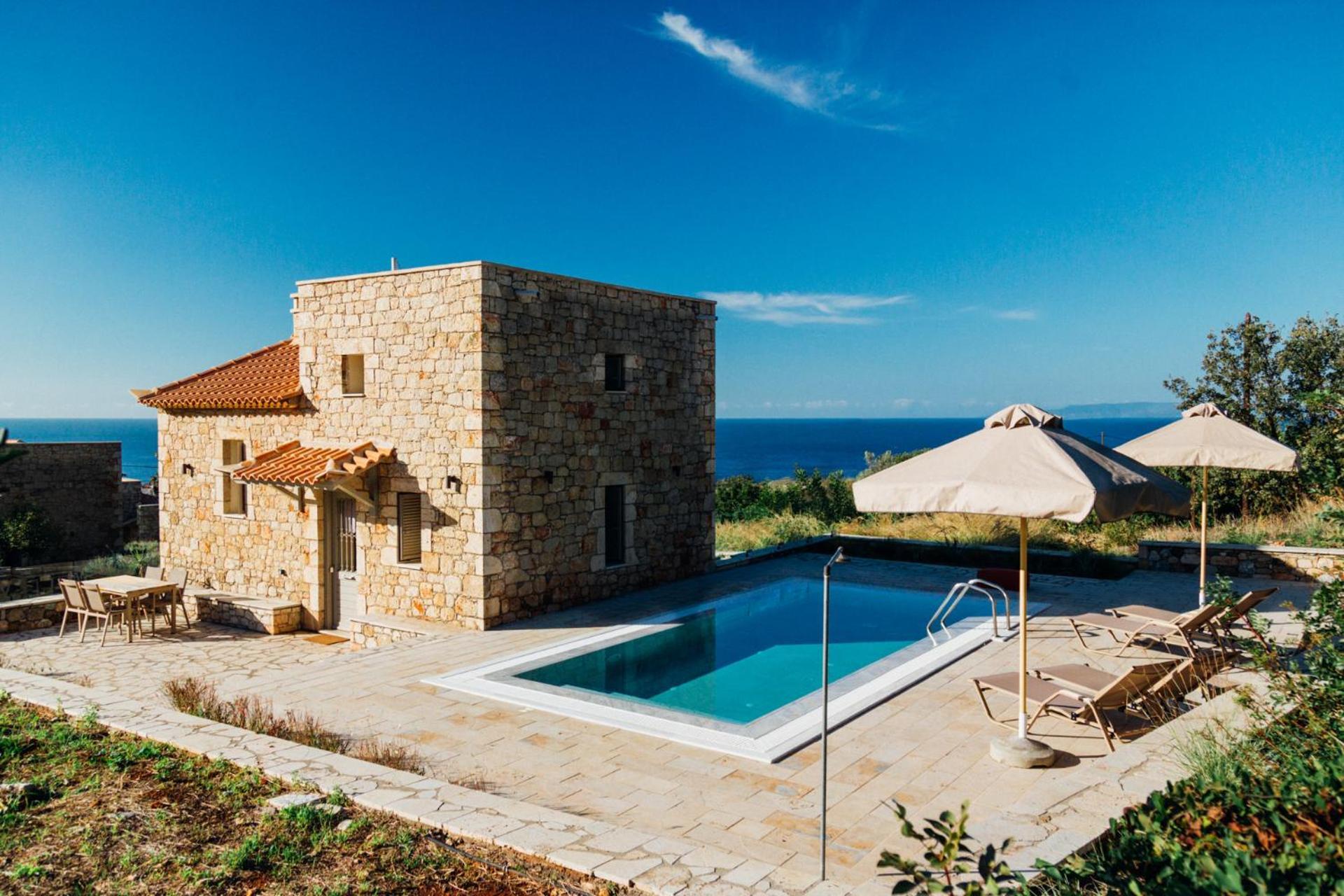 Gea Mani Villas Ayos Nikolaos Dış mekan fotoğraf
